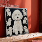 Preview: Diamond Painting Malteser Welpen